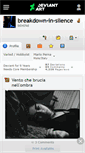 Mobile Screenshot of breakdown-in-silence.deviantart.com