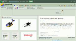 Desktop Screenshot of devinwarriors.deviantart.com