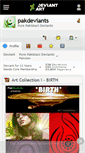 Mobile Screenshot of pakdeviants.deviantart.com