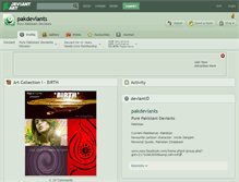 Tablet Screenshot of pakdeviants.deviantart.com