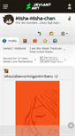 Mobile Screenshot of misha-misha-chan.deviantart.com