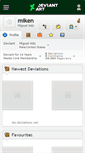 Mobile Screenshot of miken.deviantart.com