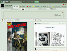 Tablet Screenshot of cmerwin6.deviantart.com