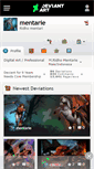 Mobile Screenshot of mentarie.deviantart.com
