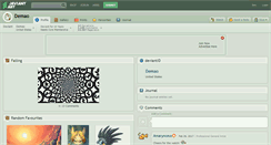 Desktop Screenshot of demao.deviantart.com