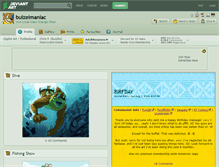 Tablet Screenshot of buizelmaniac.deviantart.com