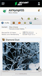 Mobile Screenshot of airnymphss.deviantart.com