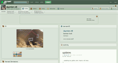Desktop Screenshot of daymien-48.deviantart.com