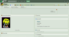 Desktop Screenshot of nteam.deviantart.com