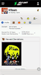 Mobile Screenshot of nteam.deviantart.com