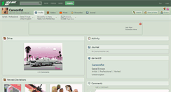 Desktop Screenshot of cannonfist.deviantart.com
