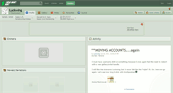 Desktop Screenshot of luckwing.deviantart.com