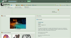 Desktop Screenshot of cassie-lee.deviantart.com