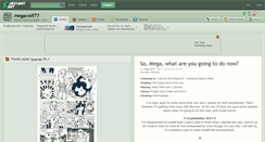 Desktop Screenshot of megawolf77.deviantart.com