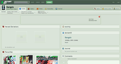 Desktop Screenshot of bangalo.deviantart.com