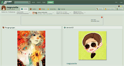 Desktop Screenshot of megounette.deviantart.com