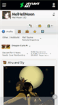 Mobile Screenshot of melhellmoon.deviantart.com