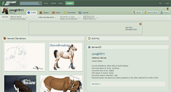 Desktop Screenshot of cowgirl911.deviantart.com