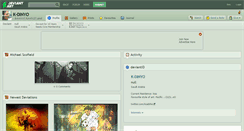 Desktop Screenshot of k-dinyo.deviantart.com