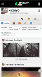 Mobile Screenshot of k-dinyo.deviantart.com