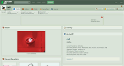 Desktop Screenshot of cadi.deviantart.com