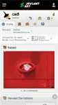 Mobile Screenshot of cadi.deviantart.com