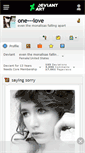 Mobile Screenshot of one---love.deviantart.com