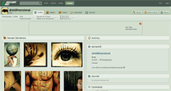 Desktop Screenshot of dreidimensional.deviantart.com