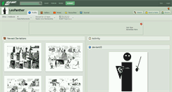 Desktop Screenshot of leopanther.deviantart.com