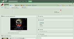 Desktop Screenshot of linkhed.deviantart.com