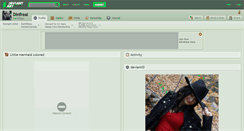 Desktop Screenshot of dinfreal.deviantart.com
