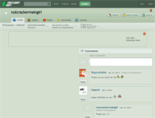 Tablet Screenshot of nutcrackermaingirl.deviantart.com