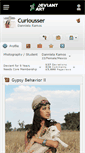 Mobile Screenshot of curiousser.deviantart.com
