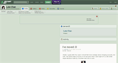 Desktop Screenshot of lute-chan.deviantart.com