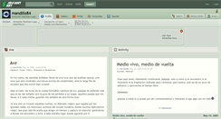 Desktop Screenshot of mandillo84.deviantart.com
