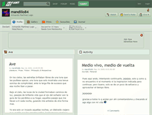 Tablet Screenshot of mandillo84.deviantart.com