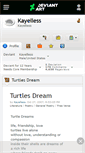 Mobile Screenshot of kayelless.deviantart.com
