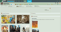 Desktop Screenshot of angelmarthy.deviantart.com
