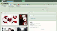 Desktop Screenshot of fateddream.deviantart.com
