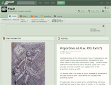 Tablet Screenshot of fira21.deviantart.com