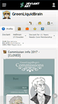 Mobile Screenshot of greenliquidbrain.deviantart.com