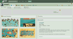 Desktop Screenshot of energy07.deviantart.com
