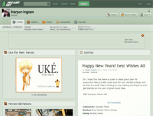 Tablet Screenshot of harper-ingram.deviantart.com