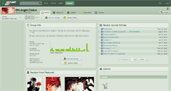 Desktop Screenshot of dn-angel-club.deviantart.com