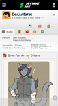 Mobile Screenshot of dexantares.deviantart.com