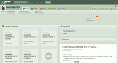 Desktop Screenshot of kanohajakeline.deviantart.com