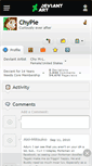 Mobile Screenshot of chypie.deviantart.com