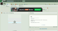 Desktop Screenshot of jcrg.deviantart.com