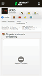 Mobile Screenshot of jcrg.deviantart.com