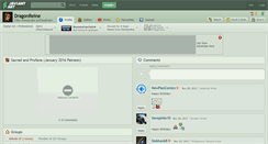 Desktop Screenshot of dragonreine.deviantart.com